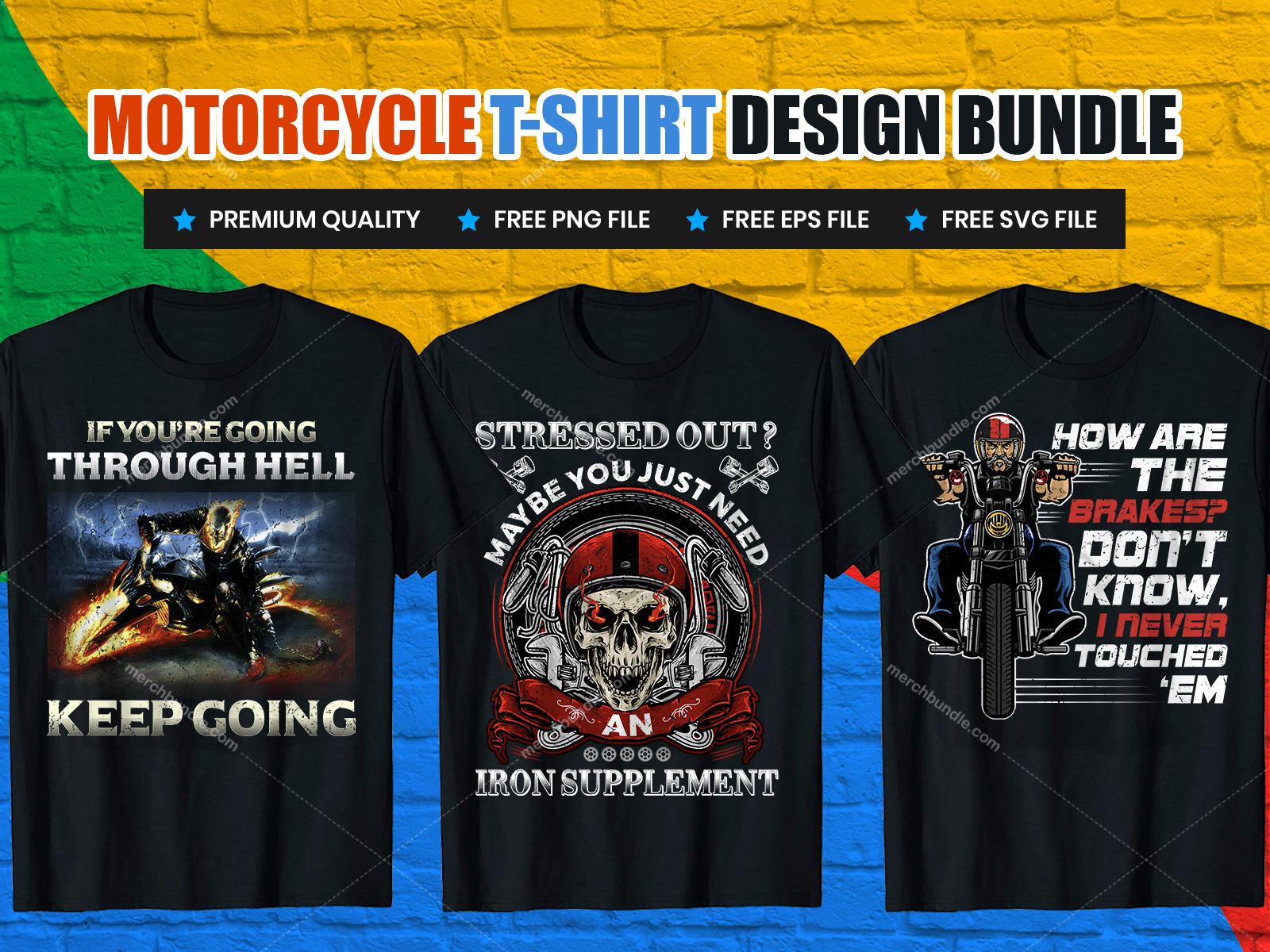 motorcycle t shirt design