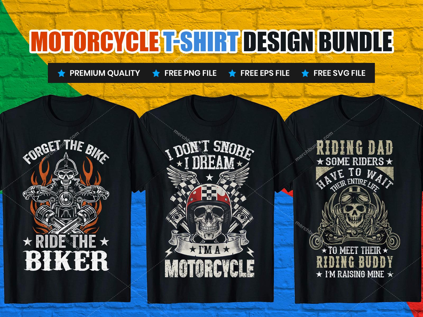 motorcycle t shirt design