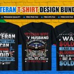 Veterans Day Print Ready Vector T-Shirt Design V.1
