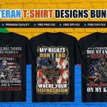 Veterans Day Print Ready Vector T-Shirt Design V.4