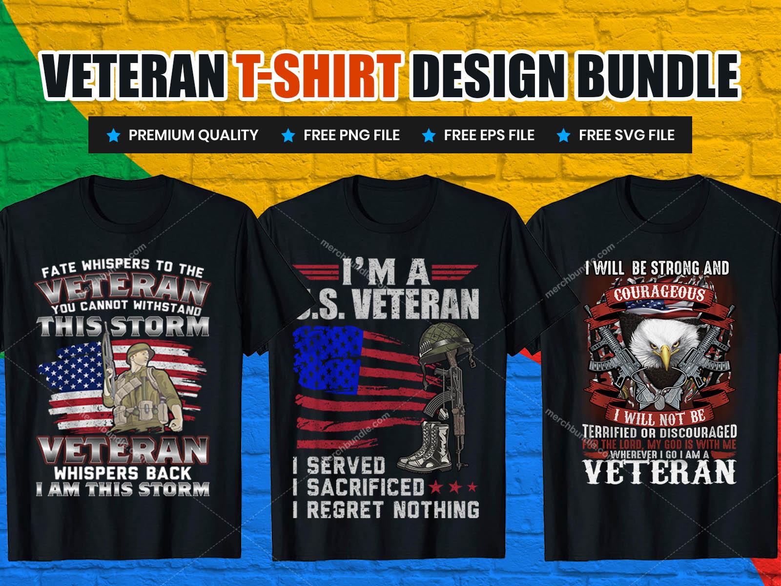 Veterans day print ready vector t shirt design. American flag with Veterans vector illustration.Pair of combat boots, military helmet and USA flag, vintage t shirt design vector. Memorial day t-shirt 