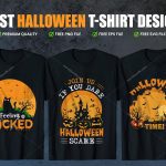 Halloween T-Shirt Design Bundle V.3