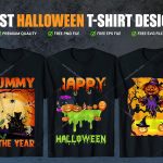 Halloween T-Shirt Design Bundle V.2