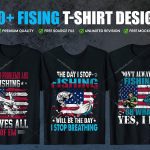 Fishing T-Shirts Design Bundle V.2