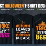 Halloween T-Shirt Design Bundle V.1