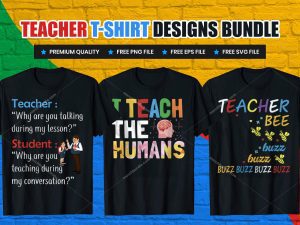 Editable Teacher T-Shirt Design - Editable Teacher T-Shirt Design