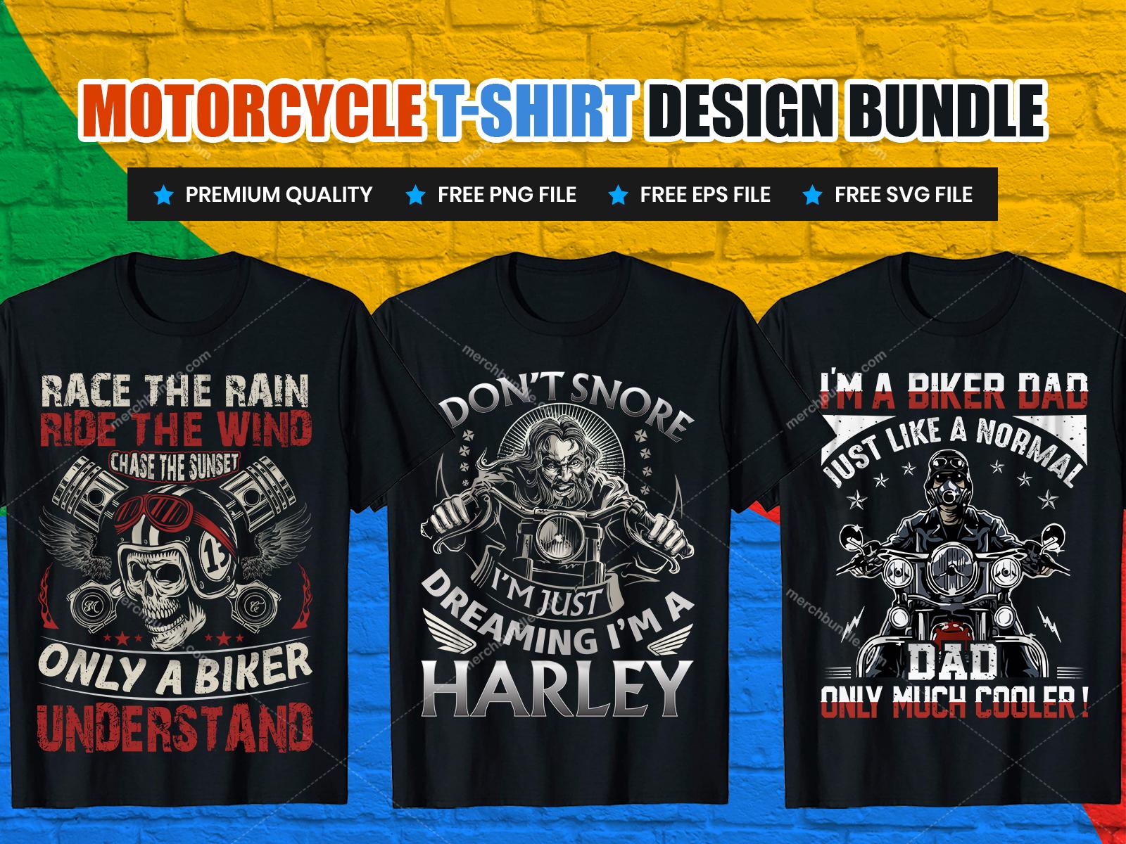 motorcycle tshirt design