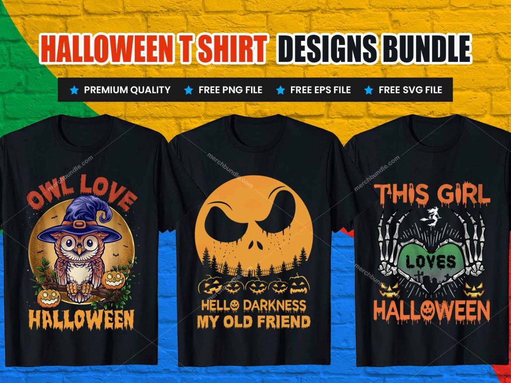 Editable Halloween T-Shirts - Editable Halloween T-Shirts