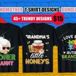 GrandMother T-Shirt Design Bundle V.1