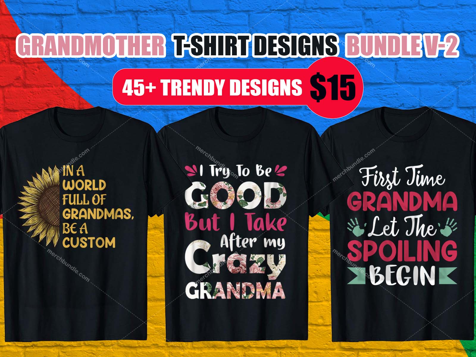 GrandMother T-Shirt Design