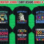 Elementary School T Shirt Design Bundle V.1