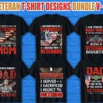 Veterans Day T-Shirt Design Bundle V.9