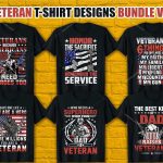 Veterans Day T-Shirt Design Bundle V.6