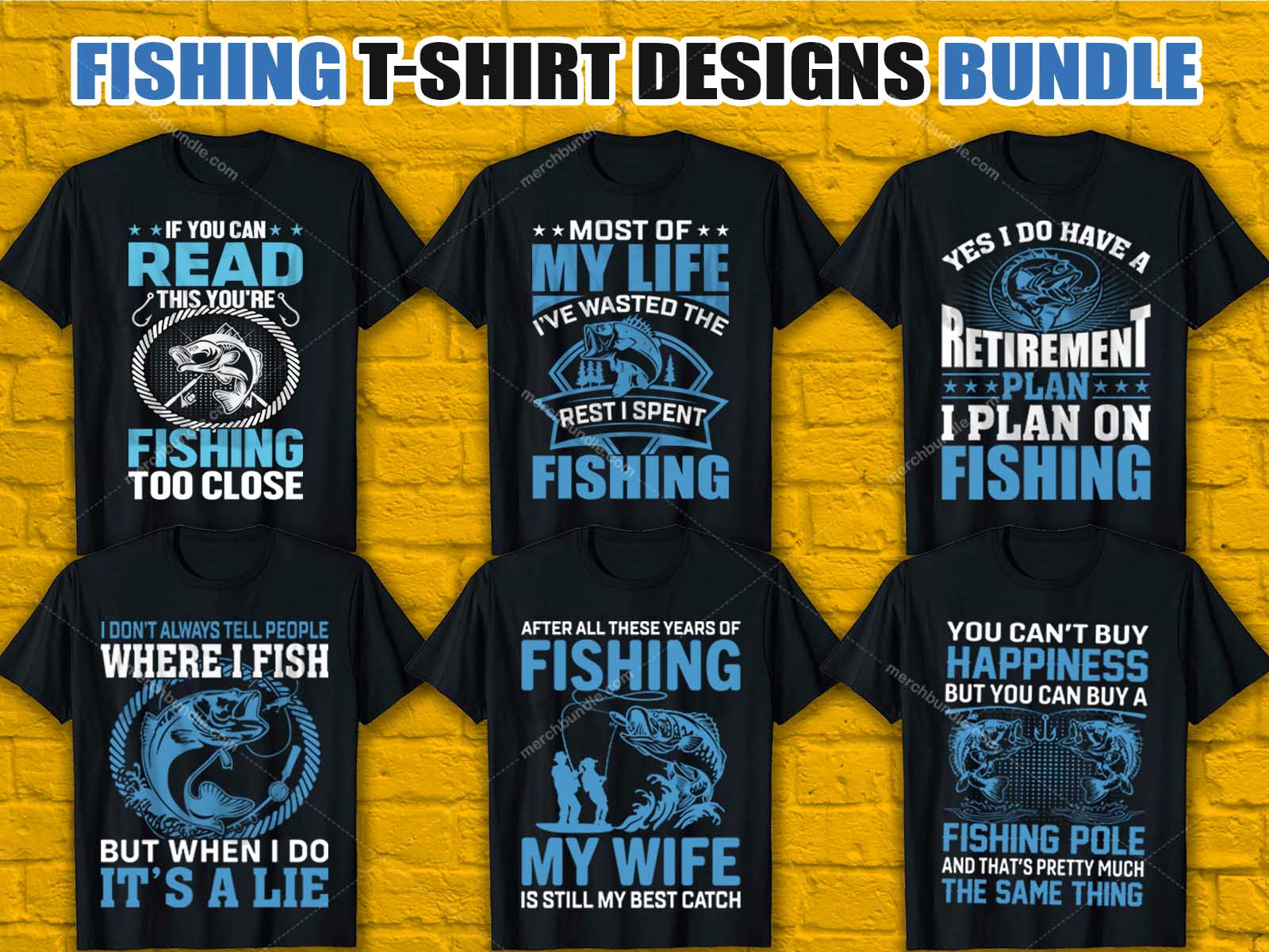 Fishing T Shirt Design Bundle - Fishing Shirt Design Bundle