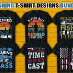 Fishing T-Shirt Designs Bundle V.3