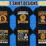 Bitcoin T Shirt Design Bundle V.2