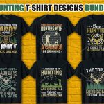 Hunting T Shirt Design Bundle V.5