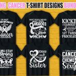 Lung Cancer T Shirt Design Bundle V.2