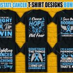 Prostate Cancer T Shirt Design Bundle V.2