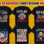 Trending Let’s Go Brandon T Shirt Design Bundle