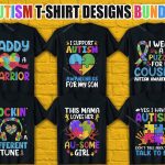 Autism T Shirt Design Bundle V.2