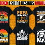 Mixed T Shirt Design Bundle V.2