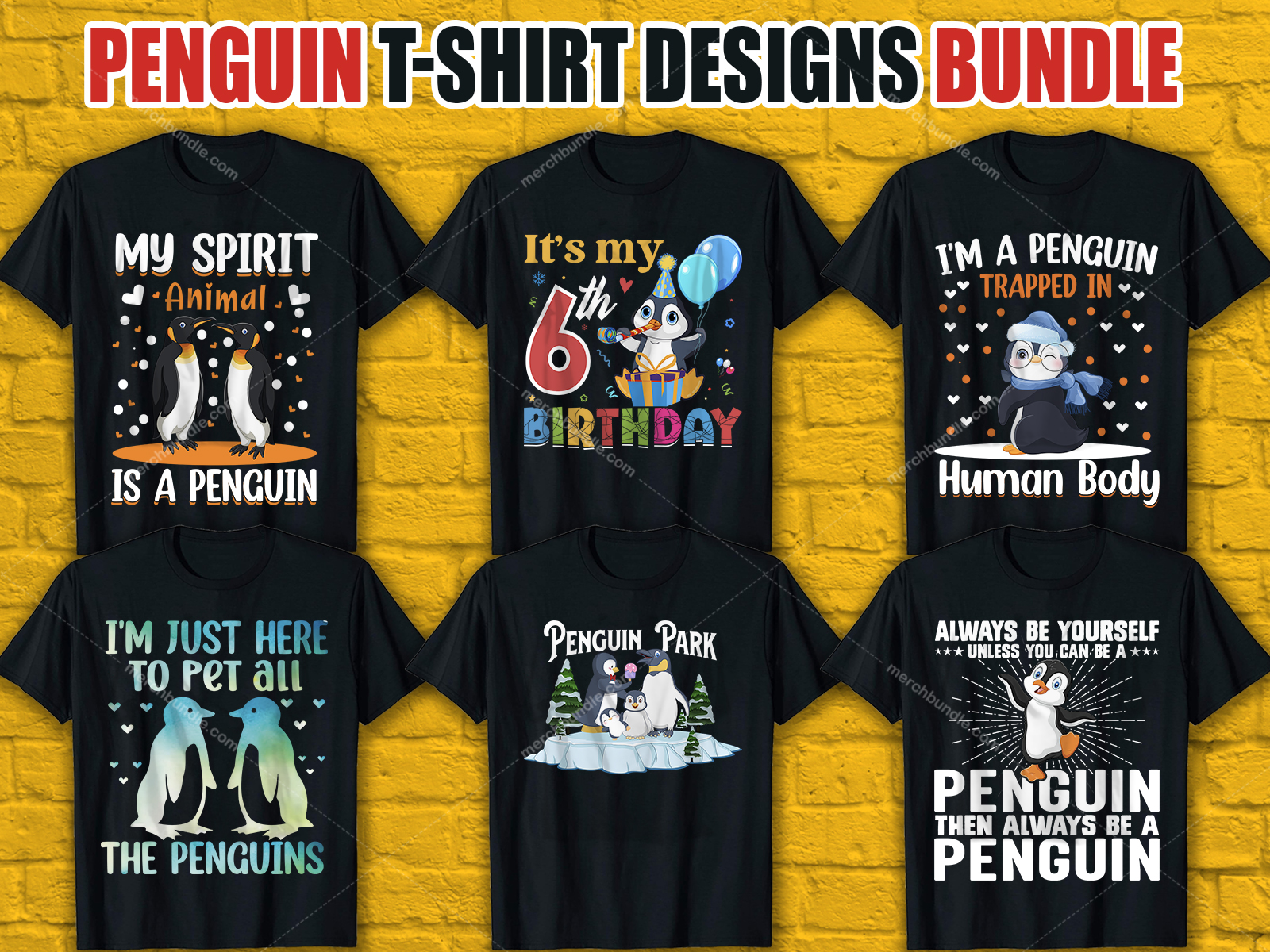 Cute Penguin T-Shirt Design Graphic by azdesign.p · Creative Fabrica