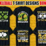Pickleball T-Shirt Design Bundle V.2