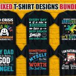 Mixed T Shirt Design Bundle V.10