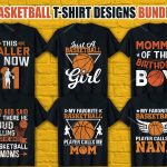 Basketball T Shirt Design Bundle V.1