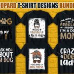 Leoperd T Shirt Design Bundle v.2