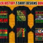 Black History  T-Shirt Design Bundle v.2