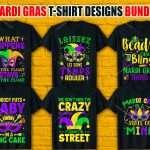 Mardi Gras T-Shirt Design Bundle v.2