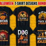 Halloween T Shirt Design Bundle V.26