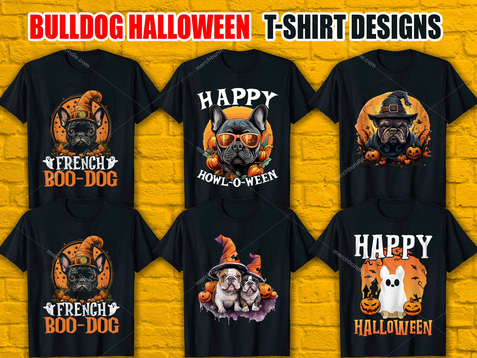 Halloween T-Shirt Design Bundle - Buy t-shirt designs