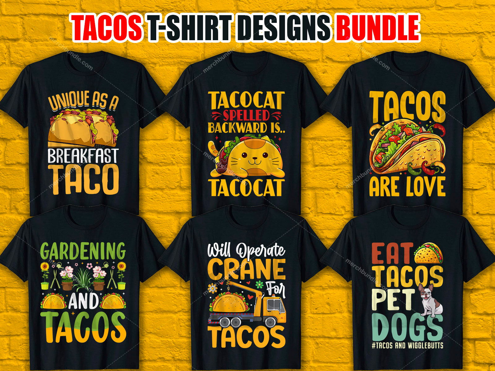 Tacos T-Shirt Design