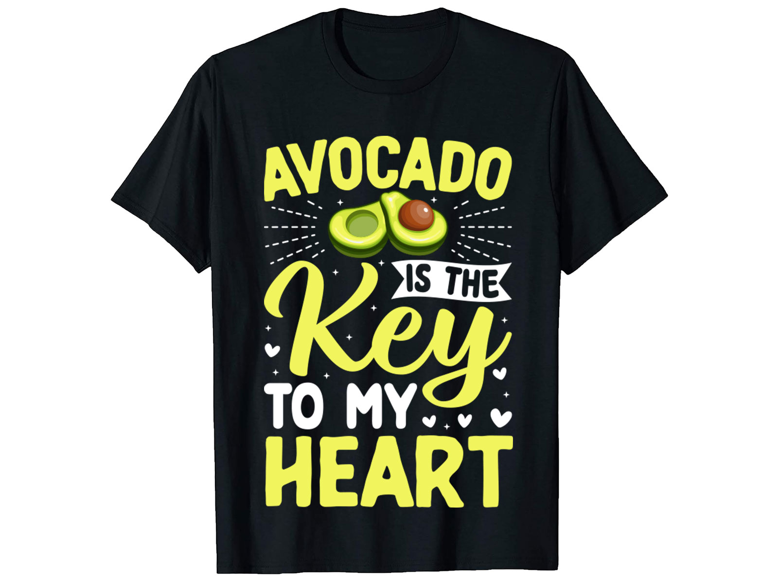 Avocado T-Shirt Designs Bundle Free V.1