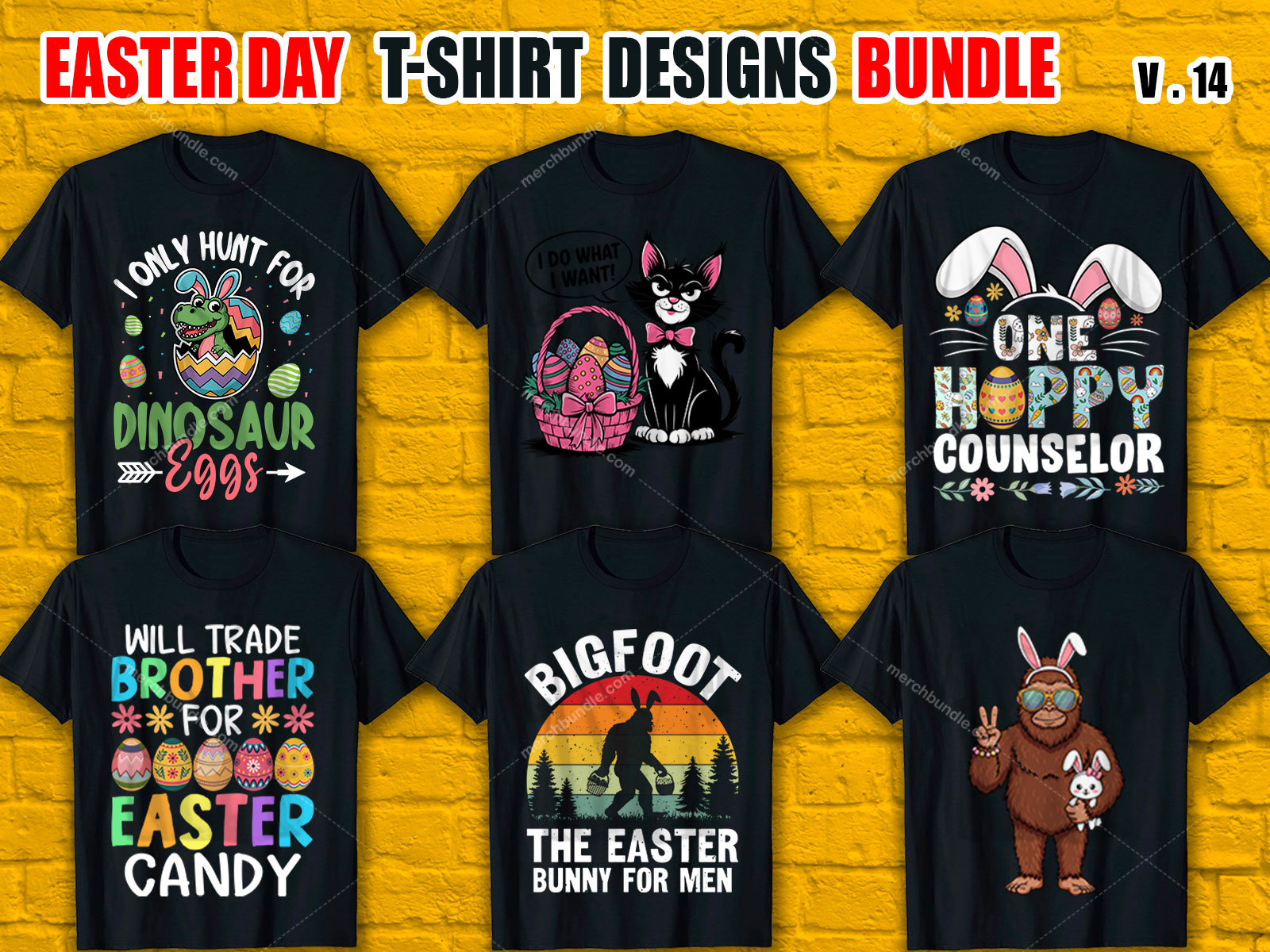 Easter Sunday Svg T-Shirt Design Bundle V.14