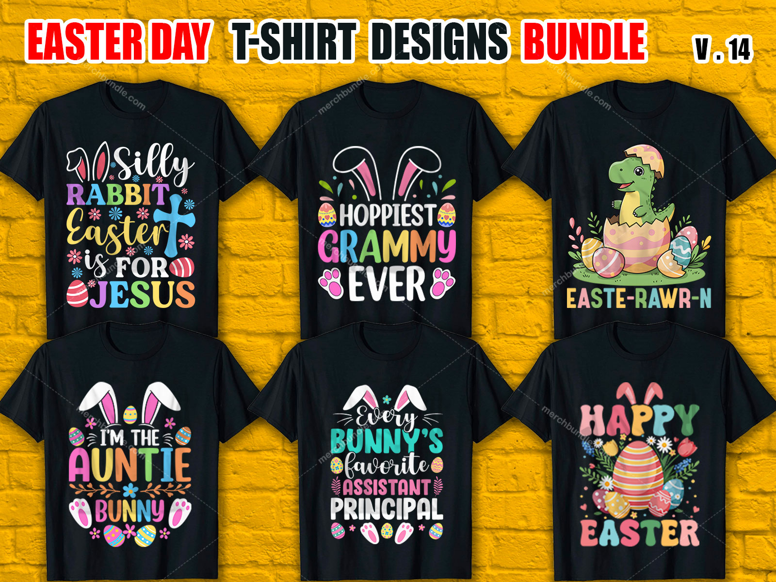 Easter Sunday Svg T-Shirt Design Bundle V.14