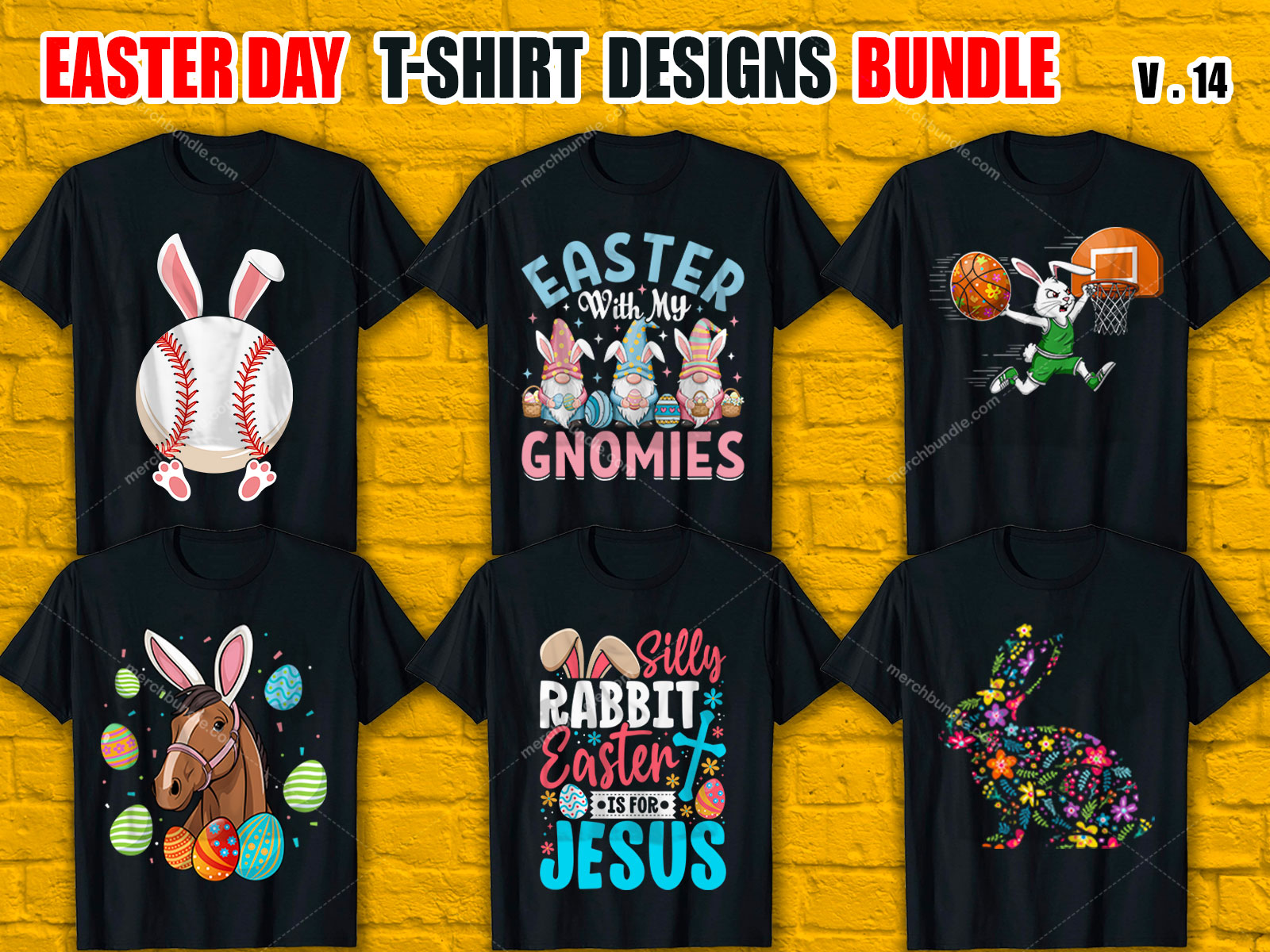 Easter Sunday Svg T-Shirt Design Bundle V.14