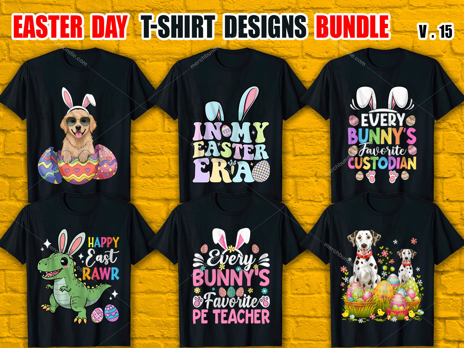 Easter Sunday T-Shirt Design Bundle V.15