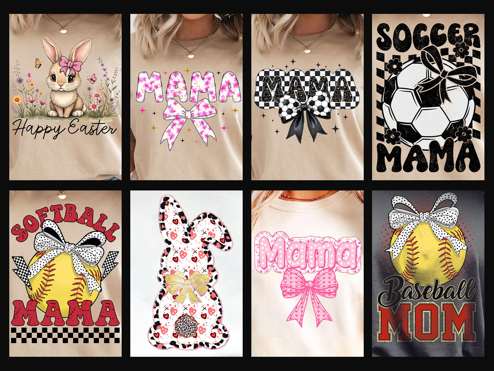 Coquette Sublimation Designs Bundle V.2