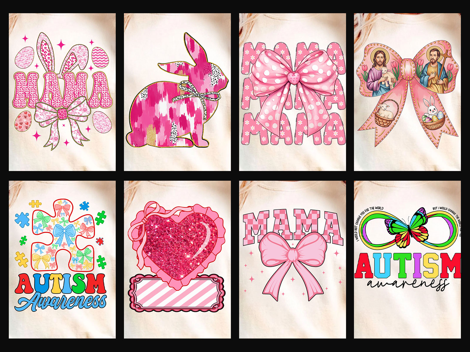 Coquette Sublimation Designs Bundle V.3