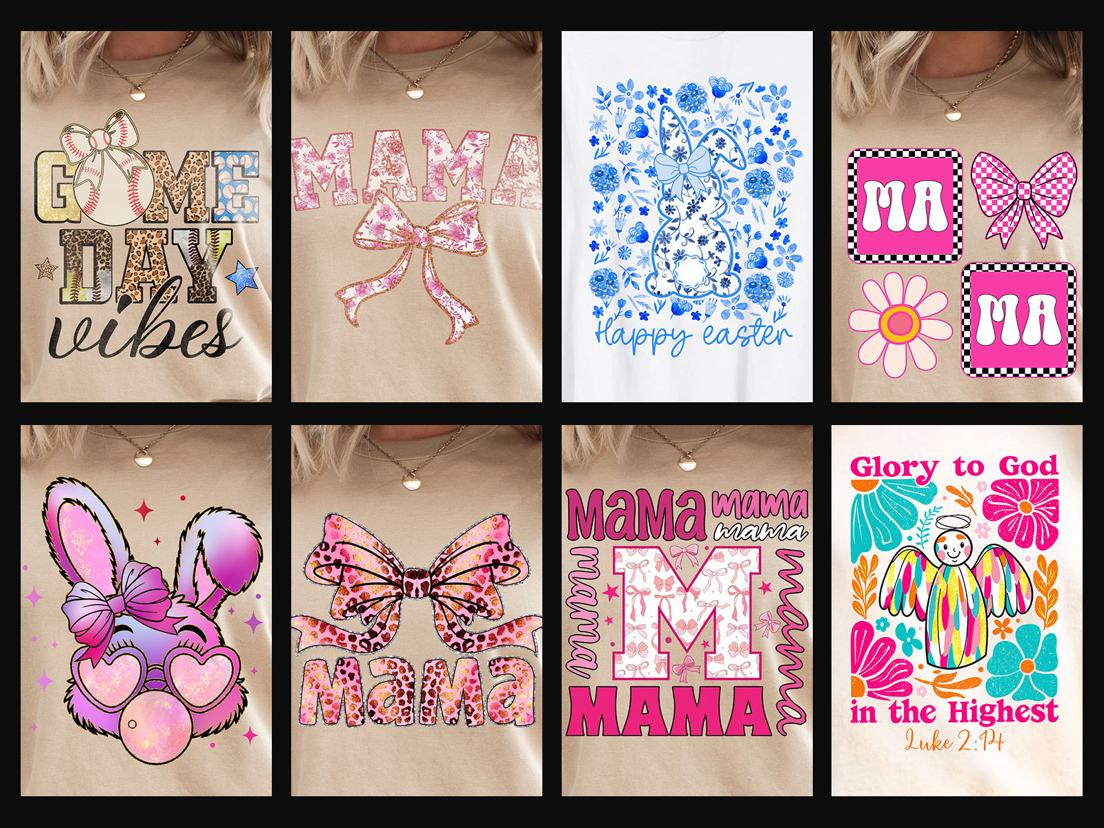 Coquette Sublimation Designs Bundle V.1