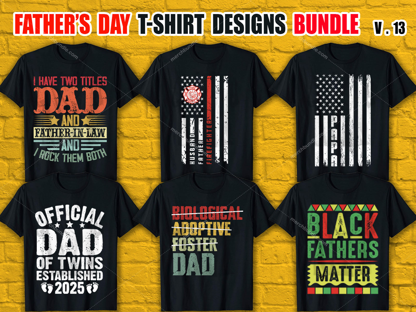 Father's Day T Shirt Design Bundle V.13