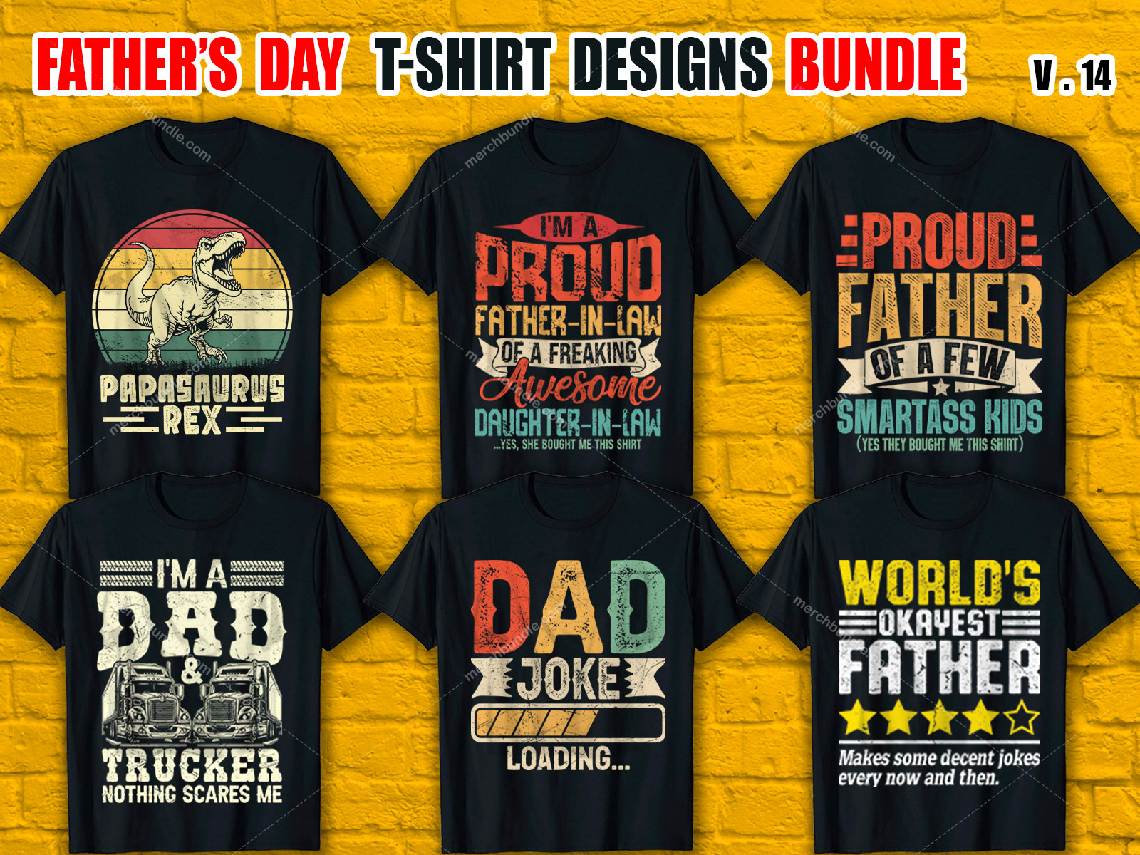 Father's Day T Shirt Design Bundle V.14