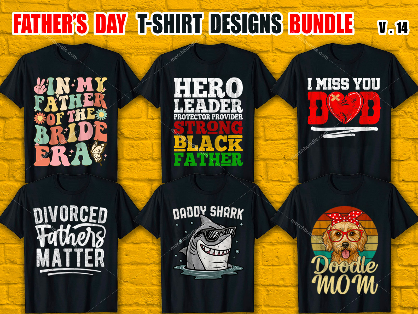 Father's Day T Shirt Design Bundle V.14