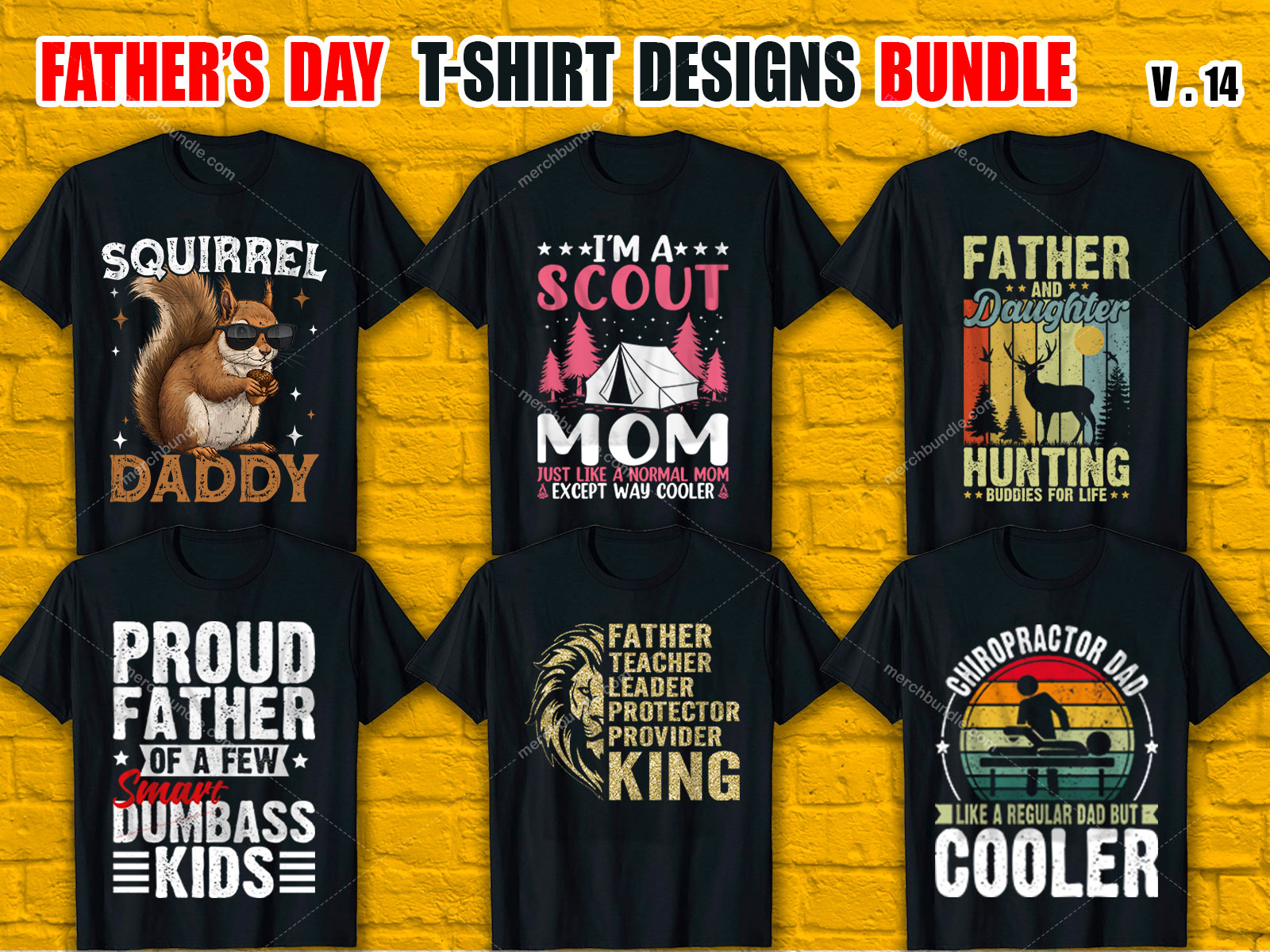 Father's Day T Shirt Design Bundle V.14