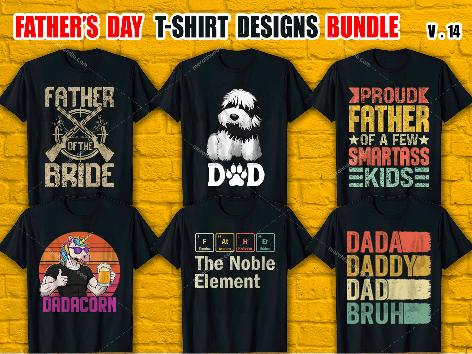 Father's Day T Shirt Design Bundle V.14