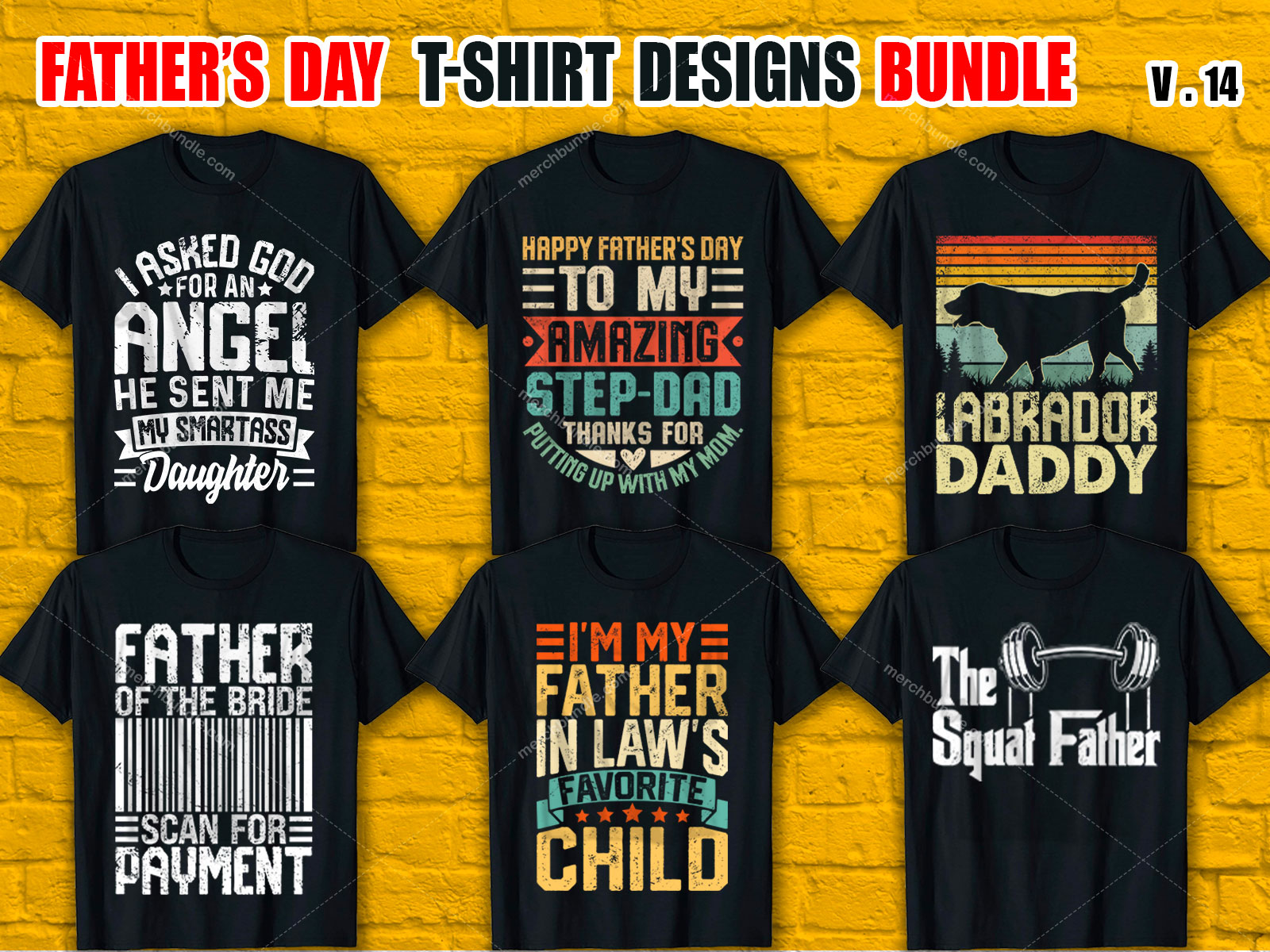 Father's Day T Shirt Design Bundle V.14